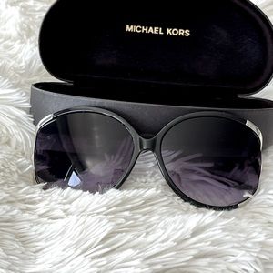 MK black sunglasses